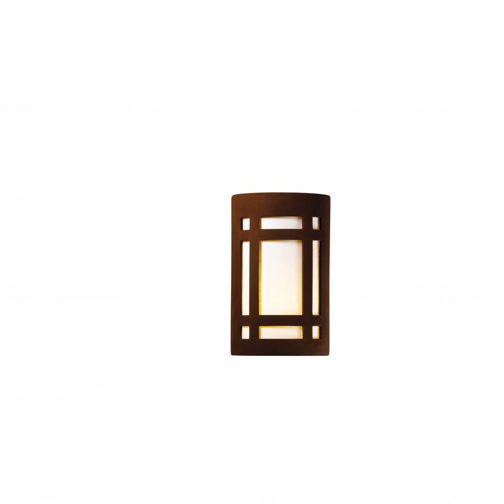 Small LED Craftsman Window - Open Top & Bottom (Outdoor)