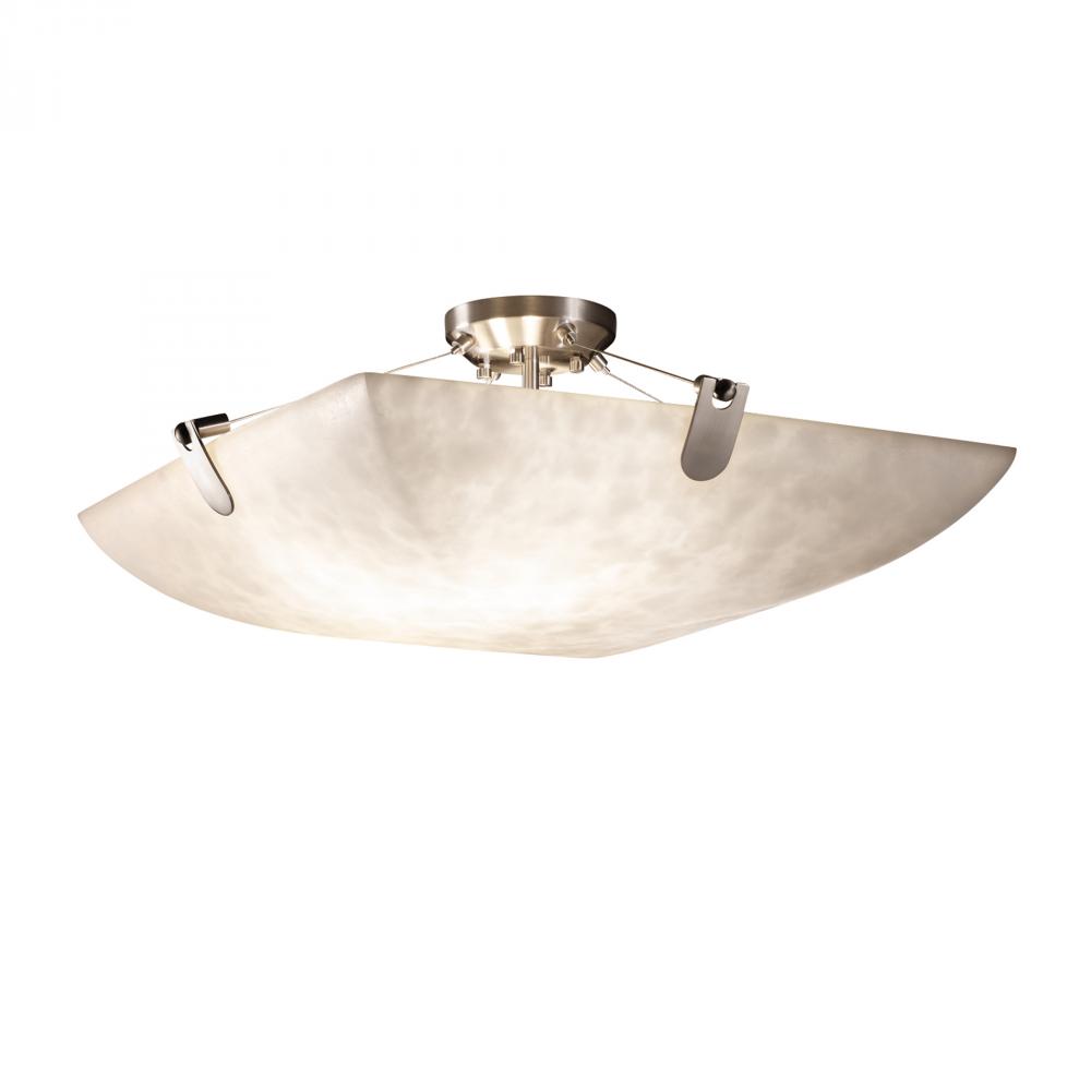 24&#34; LED Semi-Flush Bowl w/ U-Clips