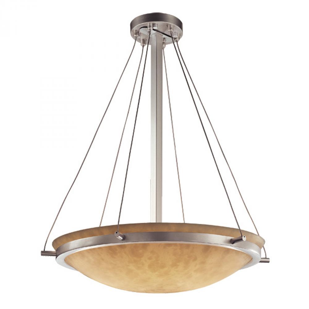 24&#34; LED Pendant Bowl w/ Ring