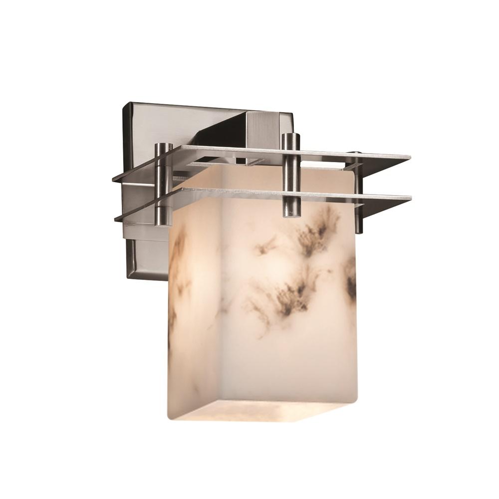 Metropolis 1-Light Wall Sconce (2 Flat Bars)