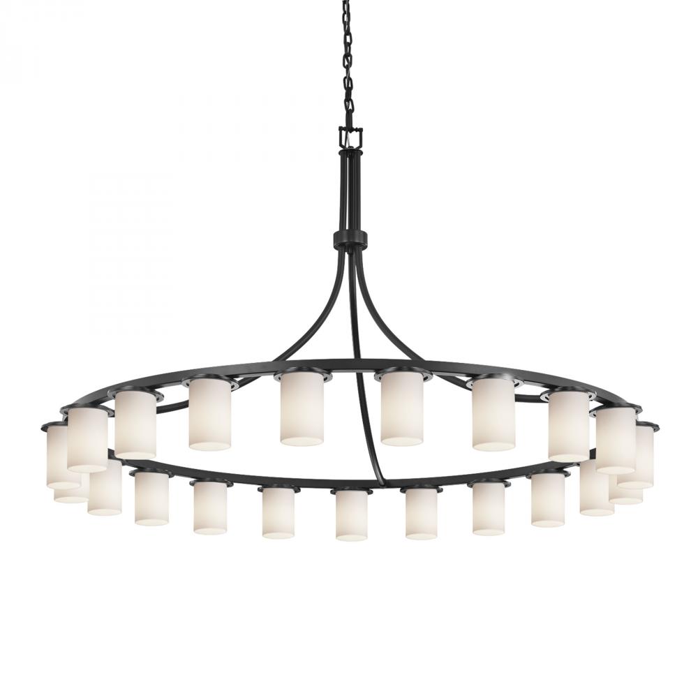 Dakota Downlight 21-Light 1-Tier LED Chandelier