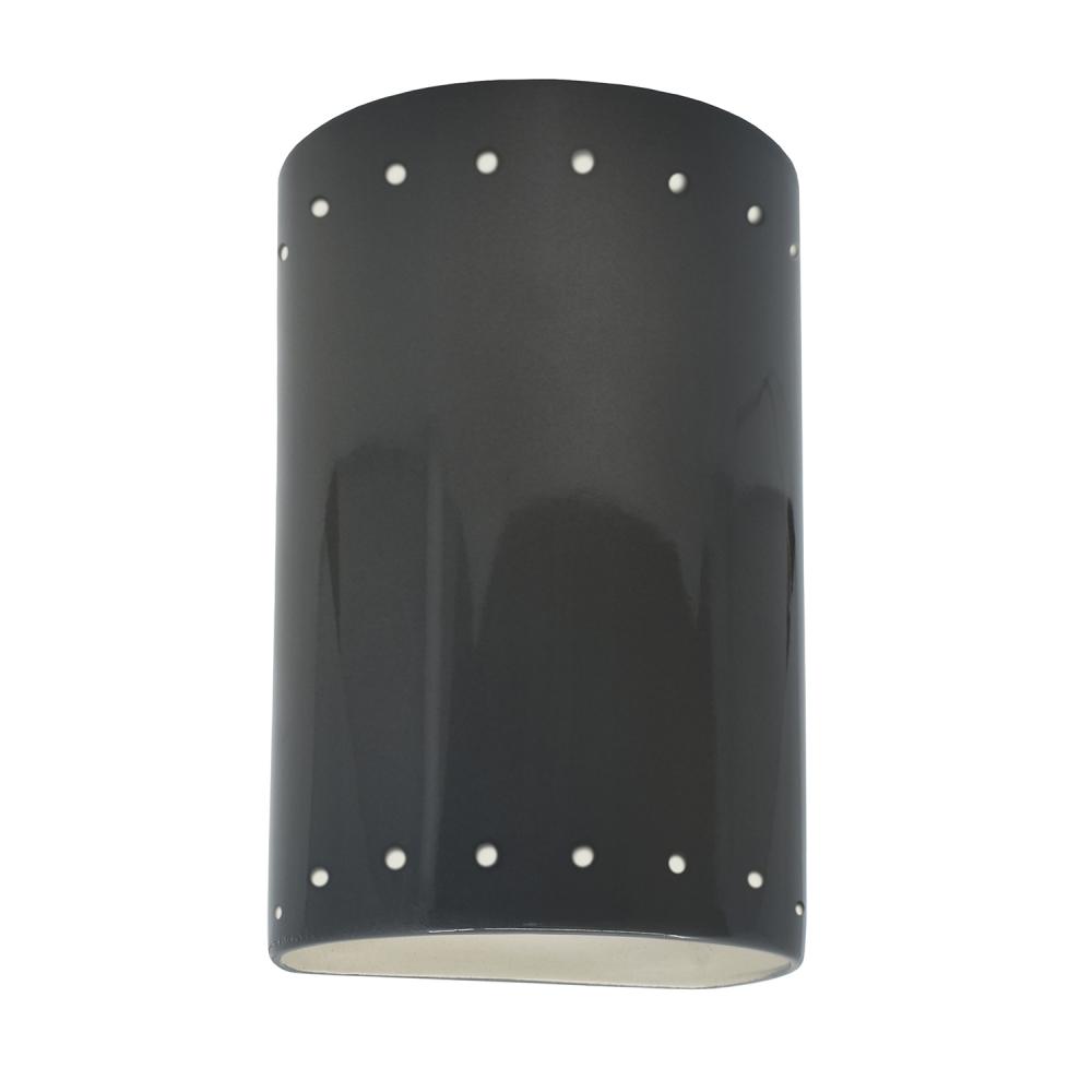 Small ADA LED Cylinder w/ Perfs - Closed Top