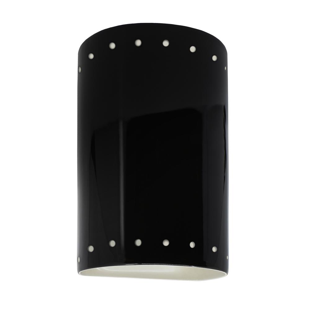 Small LED Cylinder w/ Perfs - Open Top & Bottom (Outdoor)