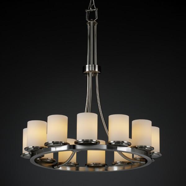 Dakota 12-Light Ring Chandelier (Tall)