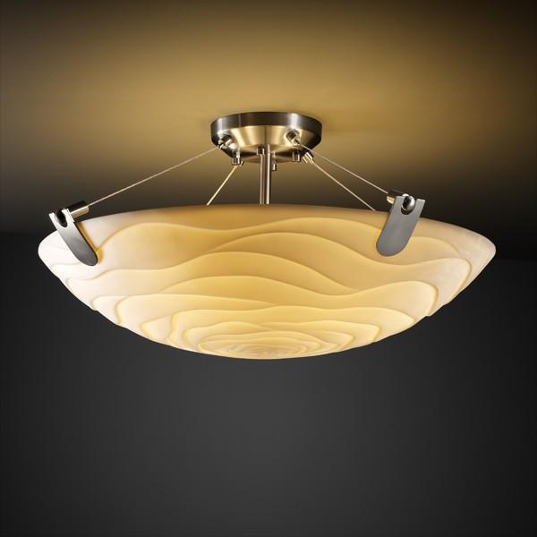 18&#34; LED Semi-Flush Bowl w/ U-Clips