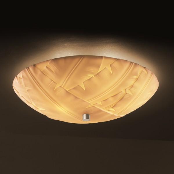 24&#34; Semi-Flush Bowl w/ GU24-LED Lamping