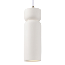 Justice Design Group CER-6510-BIS-ABRS-WTCD - Tall Hourglass Pendant
