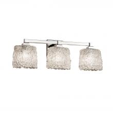 Justice Design Group GLA-8433-30-LACE-CROM - Regency 3-Light Bath Bar