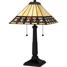 Quoizel TF16139MBK - Tiffany Table Lamp