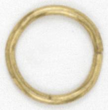 Brass Plated Ring; 1&#34;