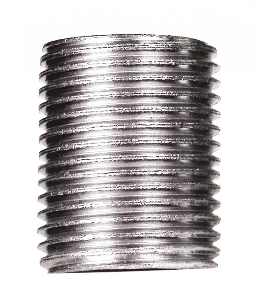 3/8 IP Steel Nipple; Zinc Plated; 3/4&#34; Length; 5/8&#34; Wide