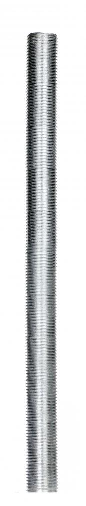 1/8 IP Steel Nipple; Zinc Plated; 5-1/2&#34; Length; 3/8&#34; Wide