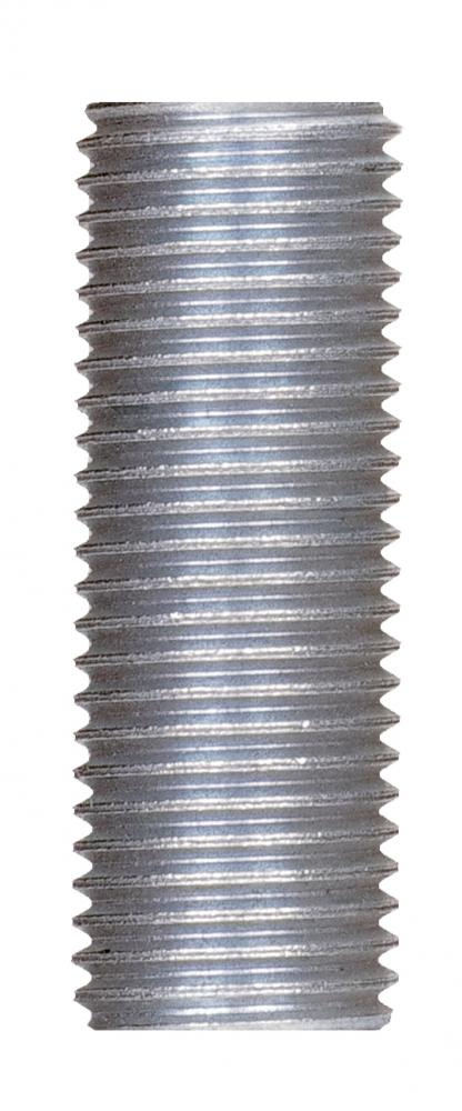 1/4 IP Steel Nipple; Zinc Plated; 1-3/8&#34; Length; 1/2&#34; Wide