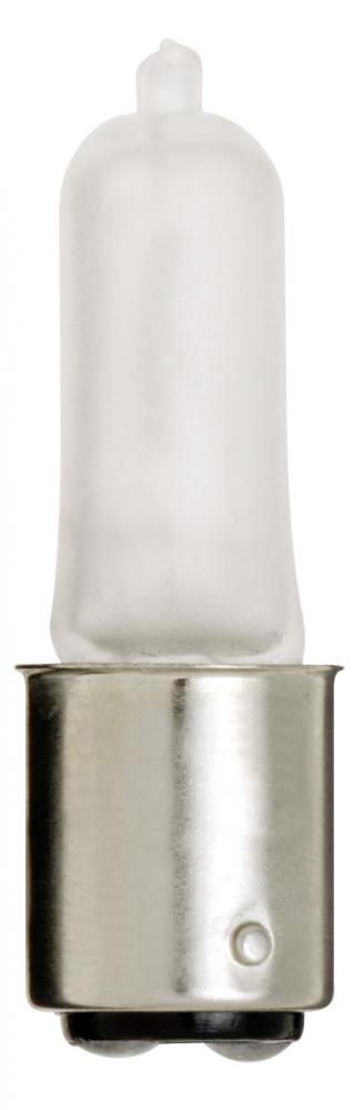 50 Watt; Halogen; T4; Frosted; 2000 Average rated hours; 675 Lumens; DC Bay base; 120 Volt