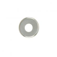 Satco Products Inc. 90/2051 - Steel Check Ring; Curled Edge; 1/8 IP Slip; Nickel Plated Finish; 5/8" Diameter