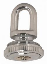 Satco Products Inc. 90/2301 - 1/8 IP Cast Brass Screw Collar Loop With Ring; Fits 1" Canopy Hole; 1-1/8" Ring Diameter;