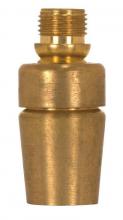 Satco Products Inc. 90/2333 - Solid Brass Modern Long Swivel; 1/8 M x 1/8 F; 1-1/2" Height; Unfinished