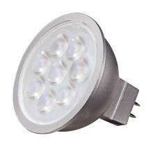 Satco Products Inc. S11336 - 6.5 Watt; MR16 LED; 2700K; GU5.3 base; 40 deg. Beam Angle; 12 Volt