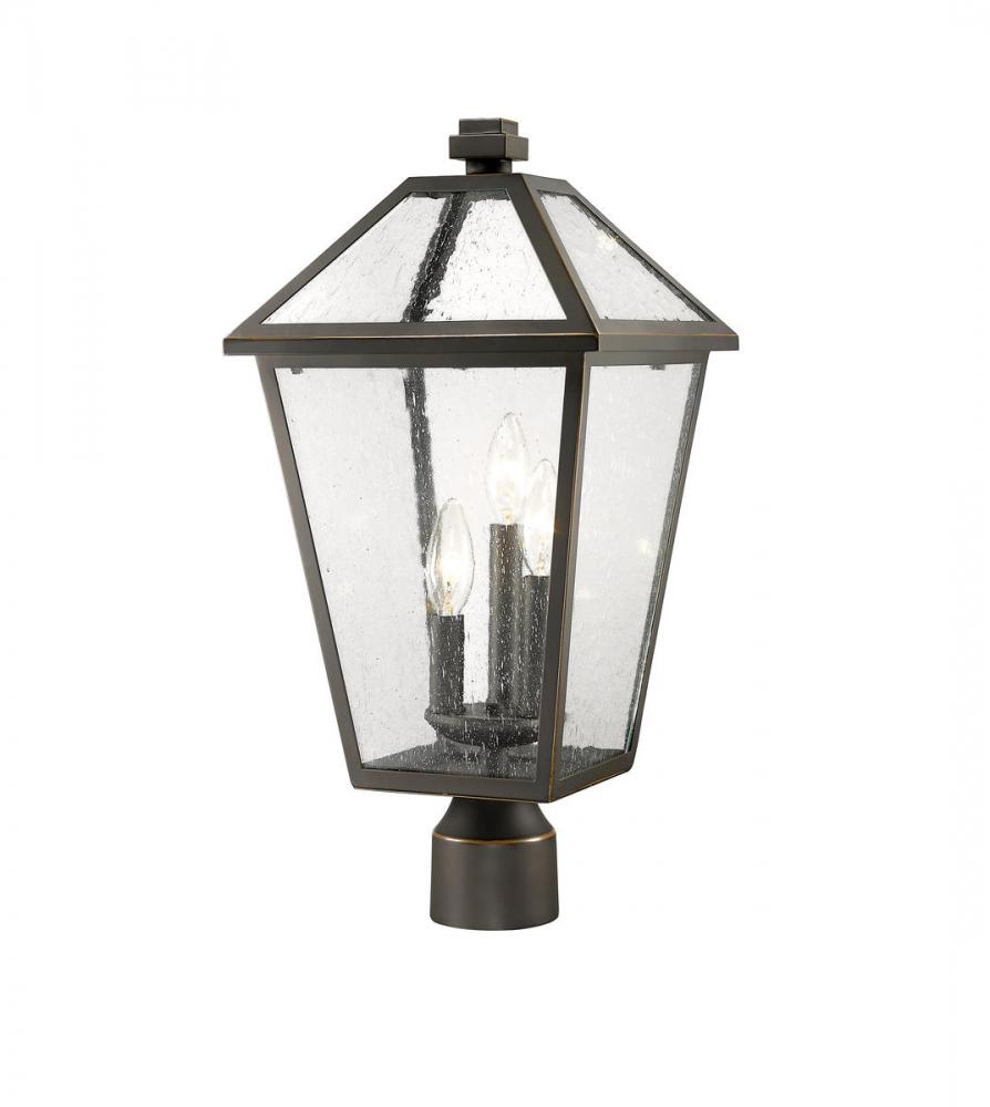 3 Light Outdoor Post Mount Fixture