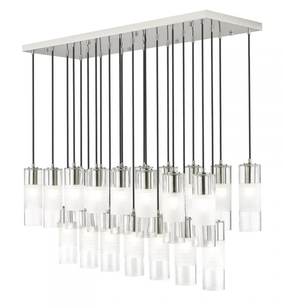 23 Light Linear Chandelier