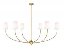 Z-Lite 3040-62RB - 6 Light Chandelier