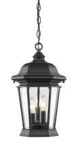 Z-Lite 540CHB-BK - 3 Light Outdoor Chain Light