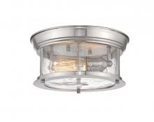 Z-Lite 727F10-BN - 2 Light Flush Mount