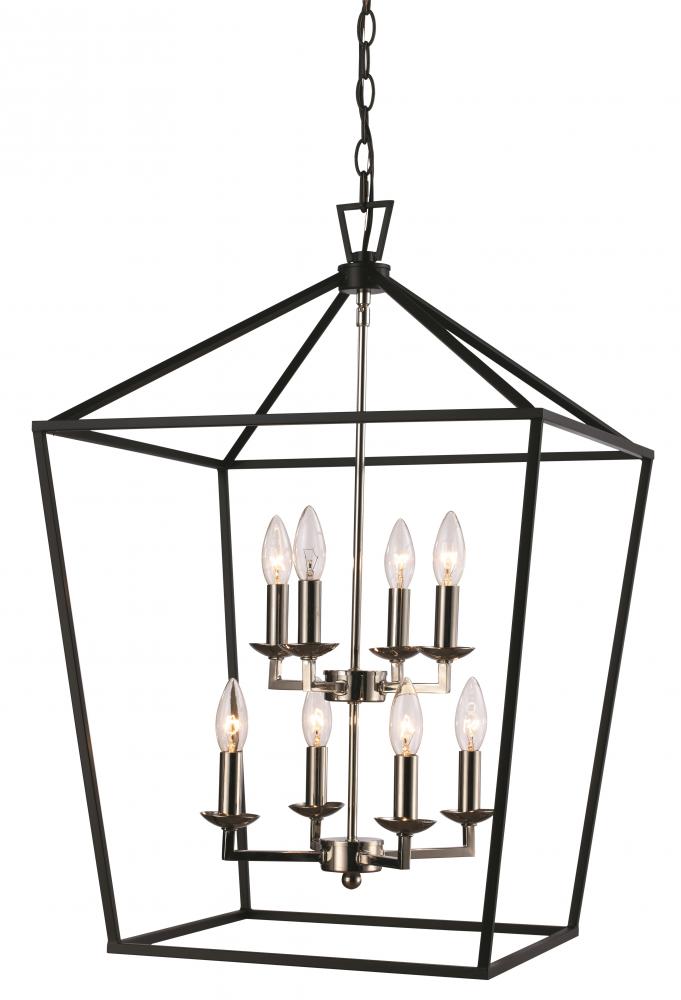 Lacey 19&#34; Pendant Style Cage Chandelier