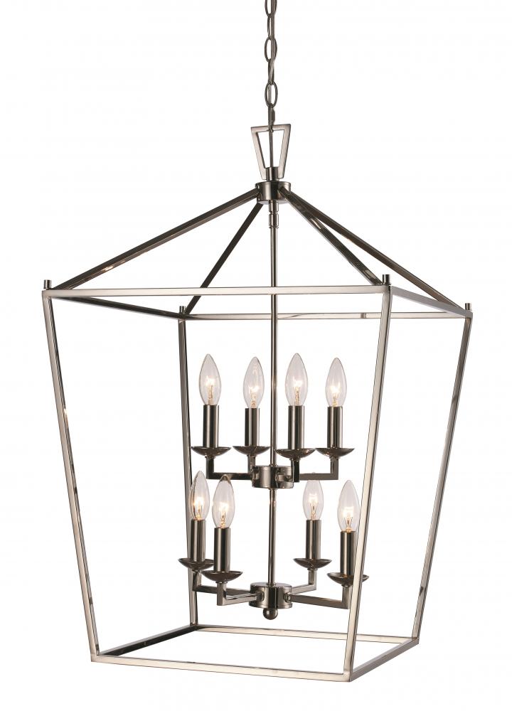 Lacey 19&#34; Pendant Style Cage Chandelier