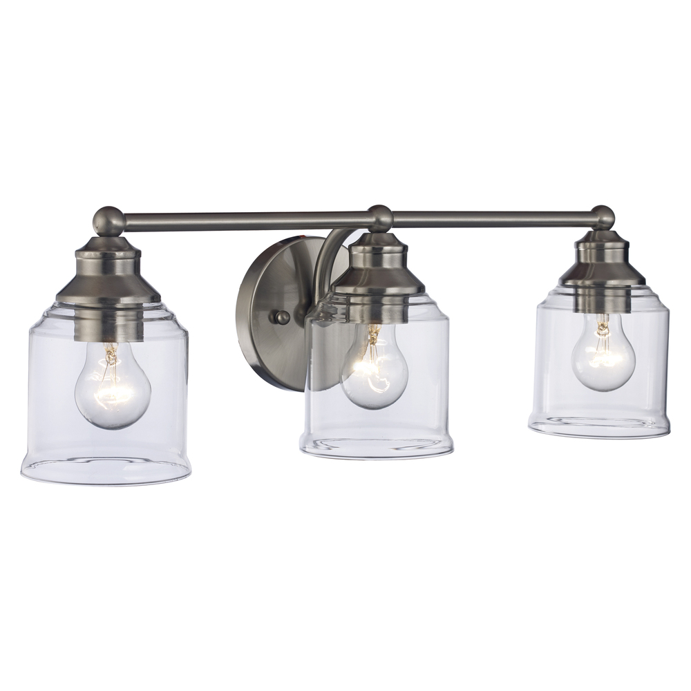 Agoura 3-Light Shaded Vanity Wall Light