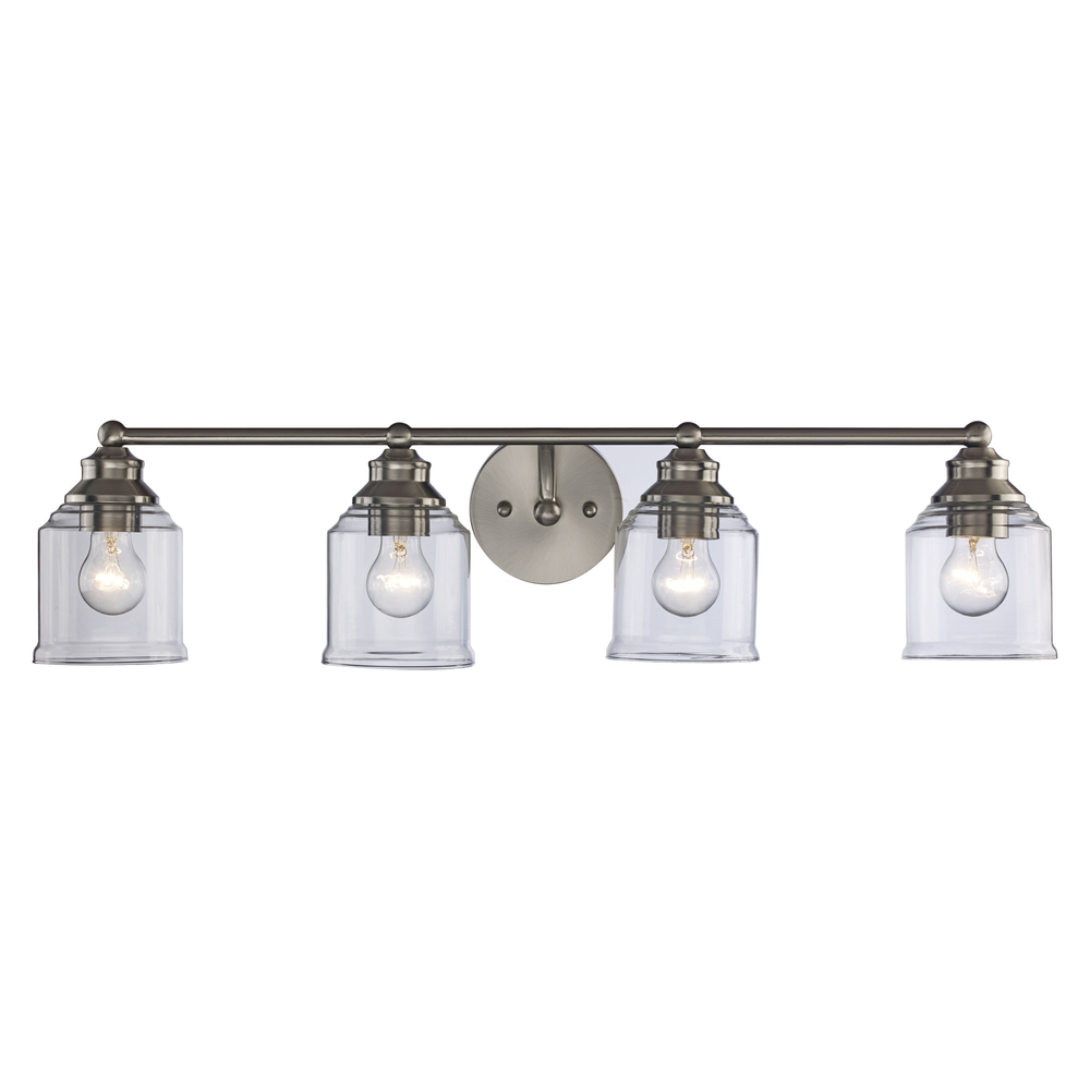 Agoura 4-Light Shaded Vanity Wall Light