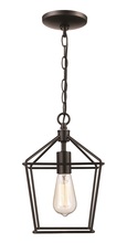 Trans Globe 30261 BK - Lacey Too 1-Light Lantern Pendant