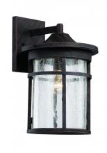 Trans Globe 40382 RT - Avalon Crackled Glass, Armed Outdoor Wall Lantern Light
