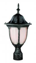 Trans Globe 4042 SWI - Hamilton 1-Light Opal Glass Traditional Outdoor Post Mount Lantern Head