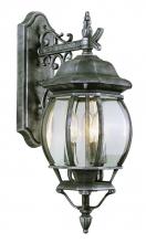 Trans Globe 4054 SWI - Francisco 3-Light Outdoor Beveled Glass Armed Wall Lantern