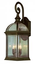 Trans Globe 44182 WH - Wentworth Atrium Style, Armed Outdoor Wall Lantern Light, with Open Base