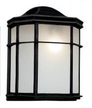 Trans Globe 4484 SWI - Andrews 1-Light Frosted Glass, Flush Mount Outdoor Pocket Lantern