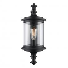 Trans Globe 51700 BK - PathLume 1 - Light Outdoor Wall Sconce