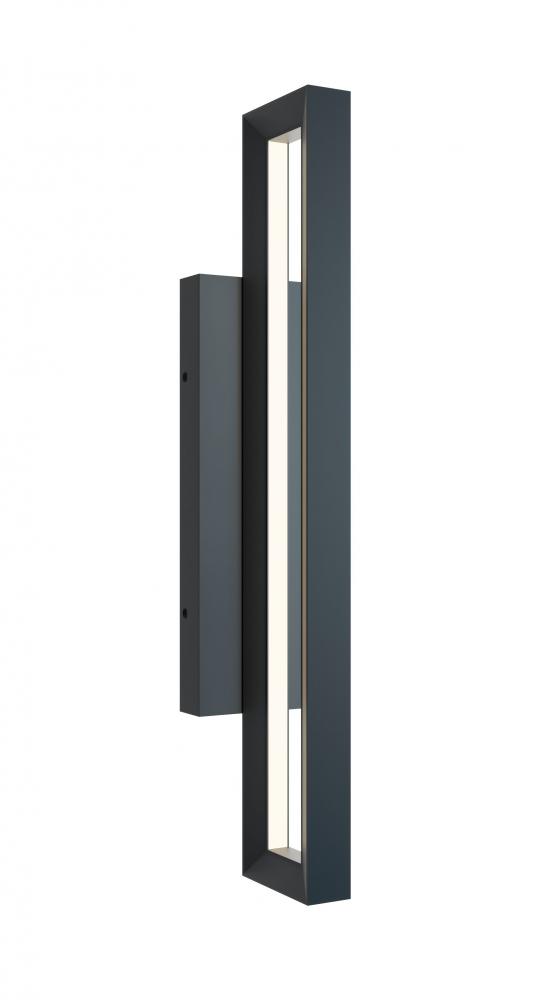 Liam 24&#39;&#39; LED Sconce 25W,BK,Batt.