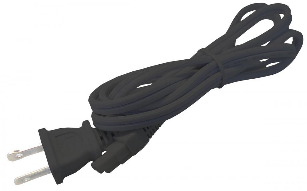Replacement Cord and Plug 60&#34; Black