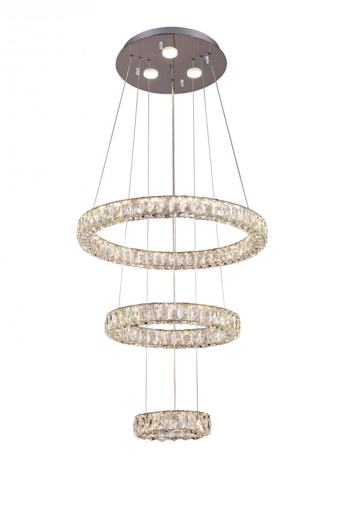 LED Chandelier Chrome