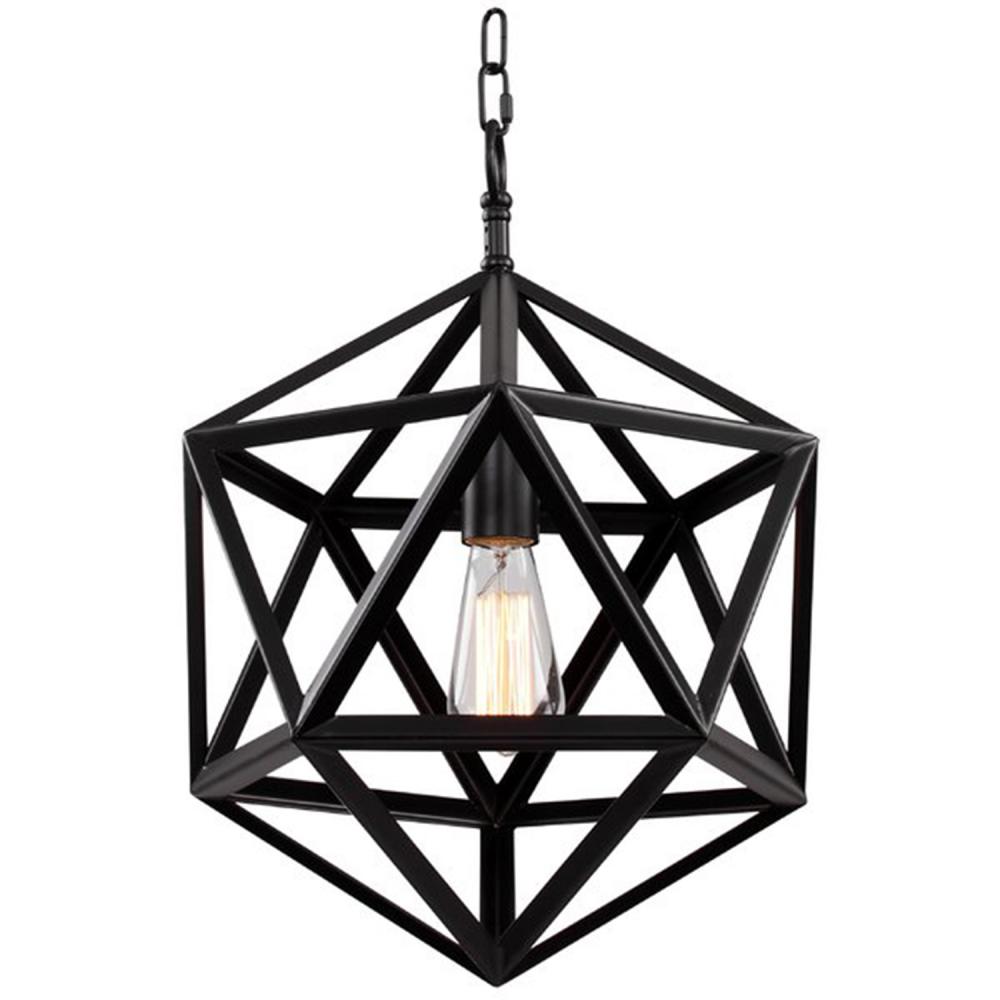 Single Pendant Lighting Black