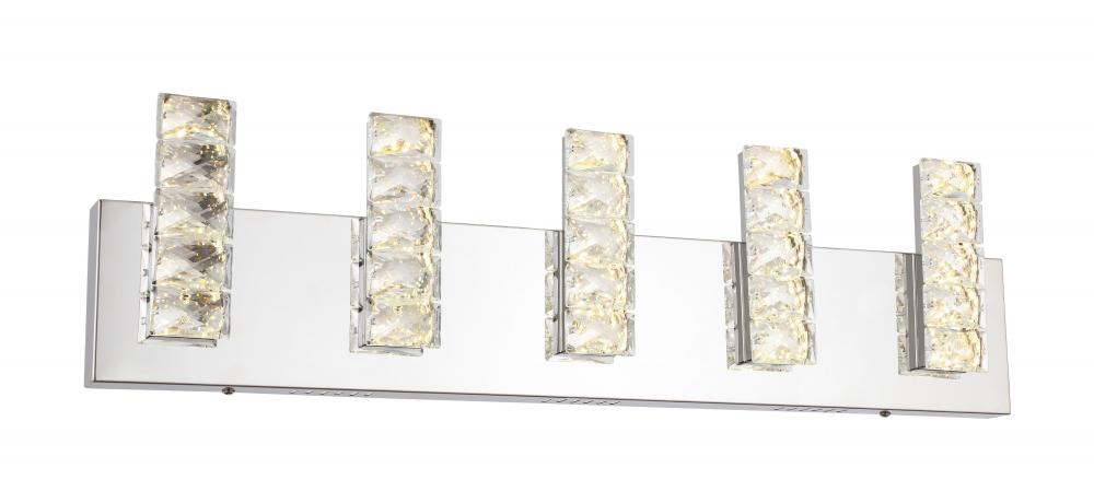 LED Wall Sconce Chrome