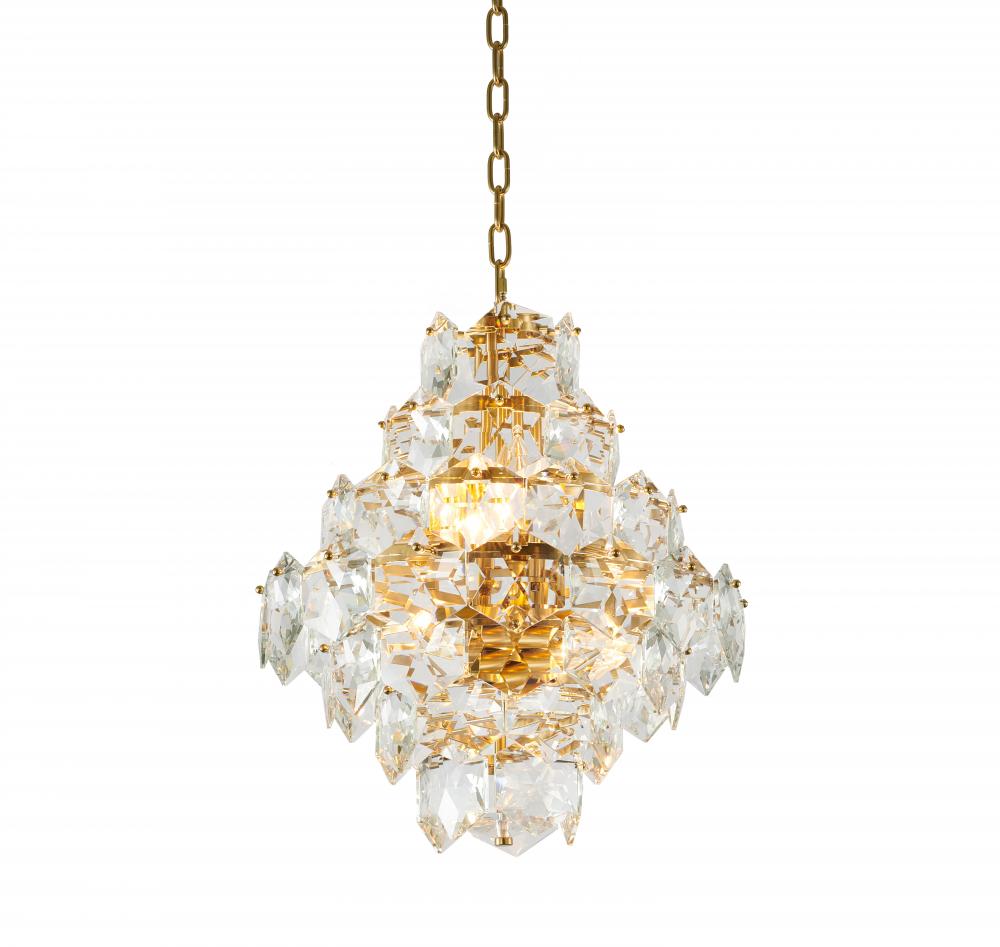 Chandelier  Brass