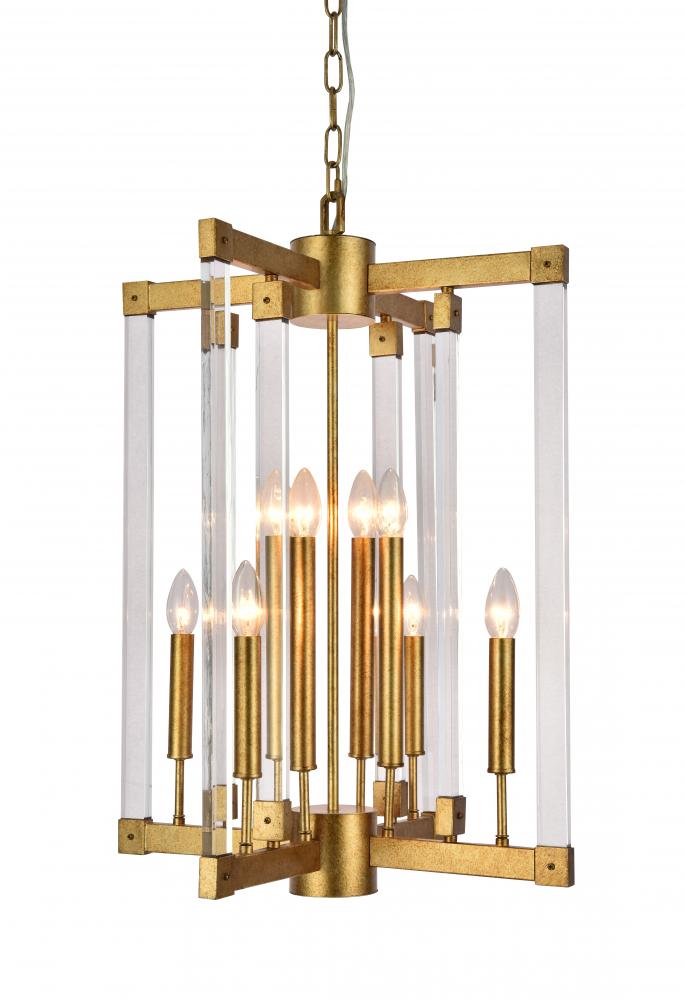 Chandelier Antique Gold