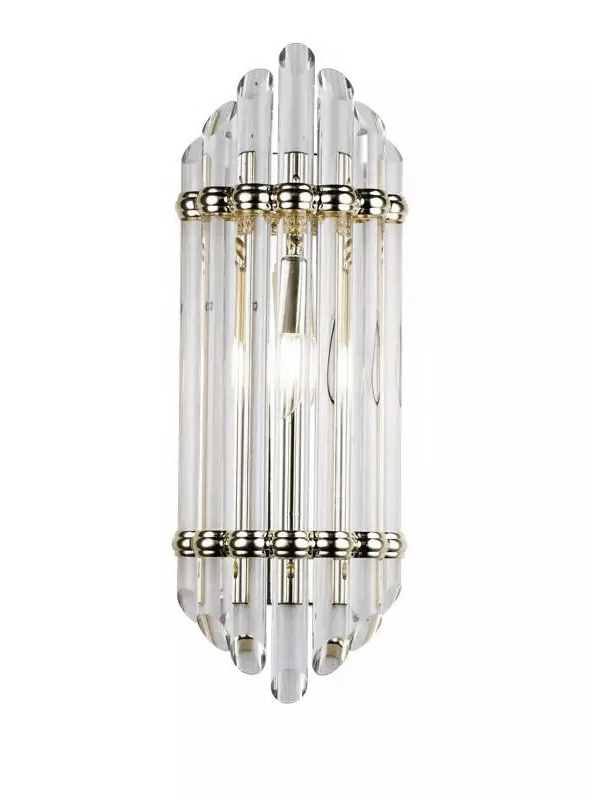 Wall Sconce Shiny Nickel