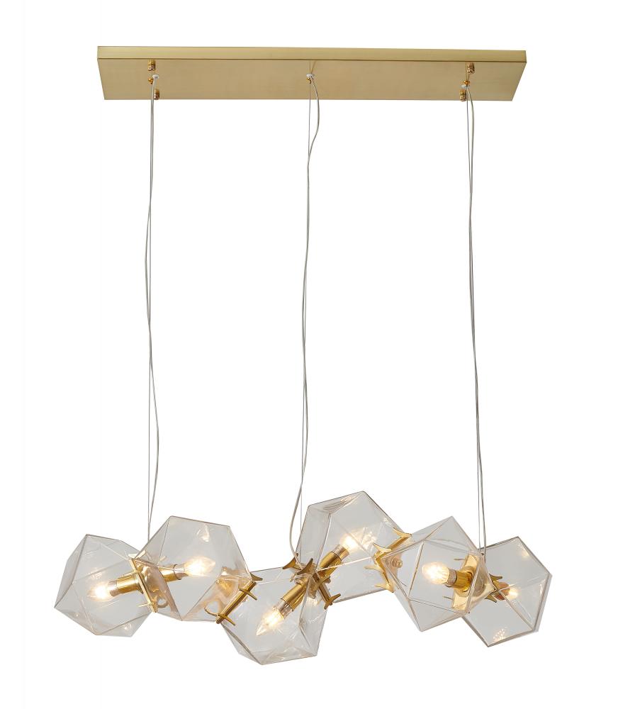 Chandelier Brass