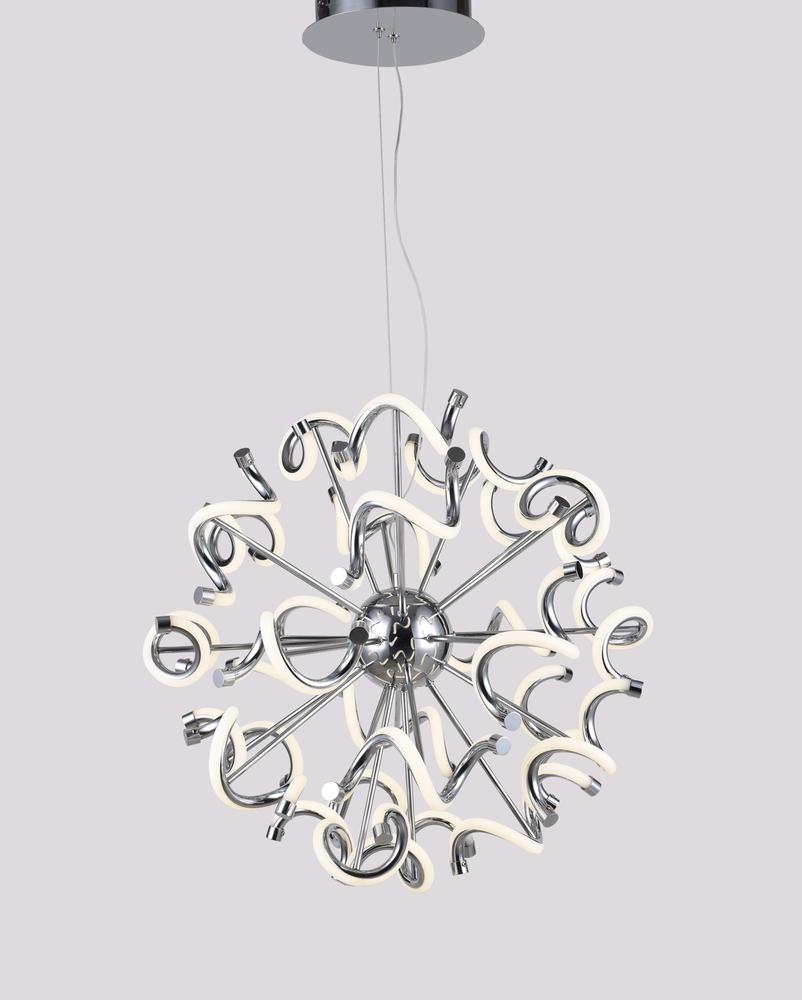 LED Chandelier Chrome