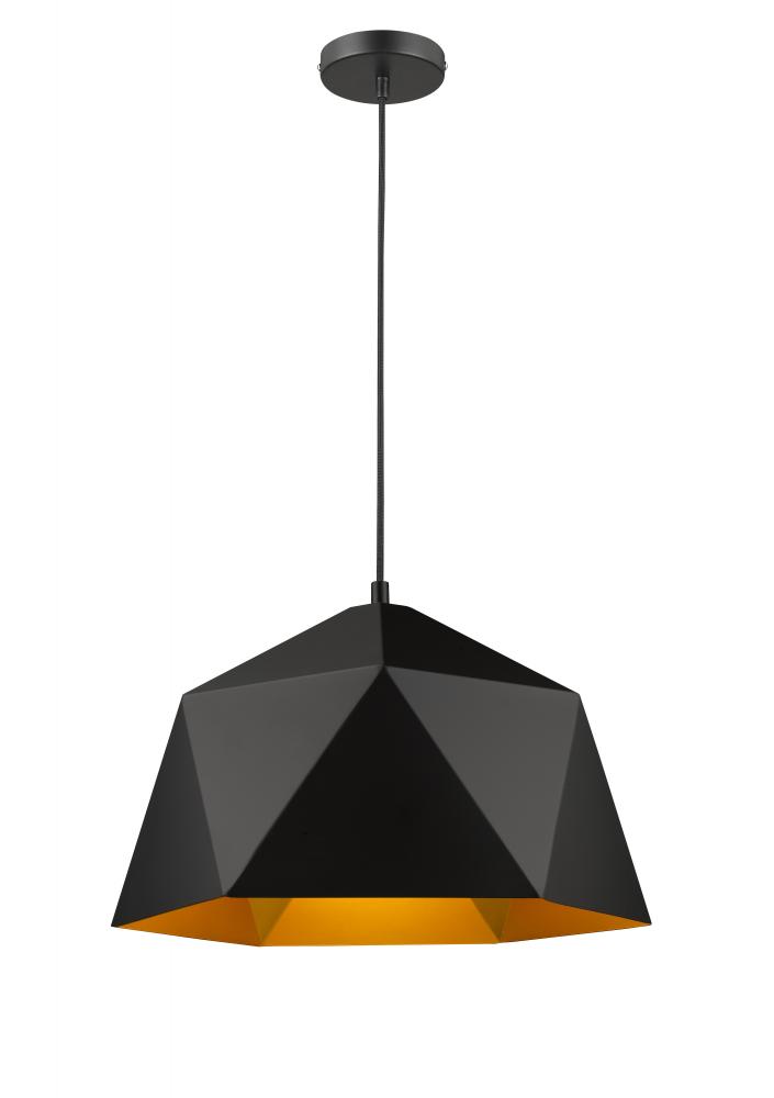 Single Pendant Lighting Black