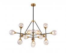 Bethel International DU138C42B - Chandelier Black